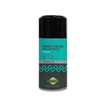 Recarga de ambientador Citric V72 Vinfer, aerossol de 250ml para sistemas automáticos de aromatização.