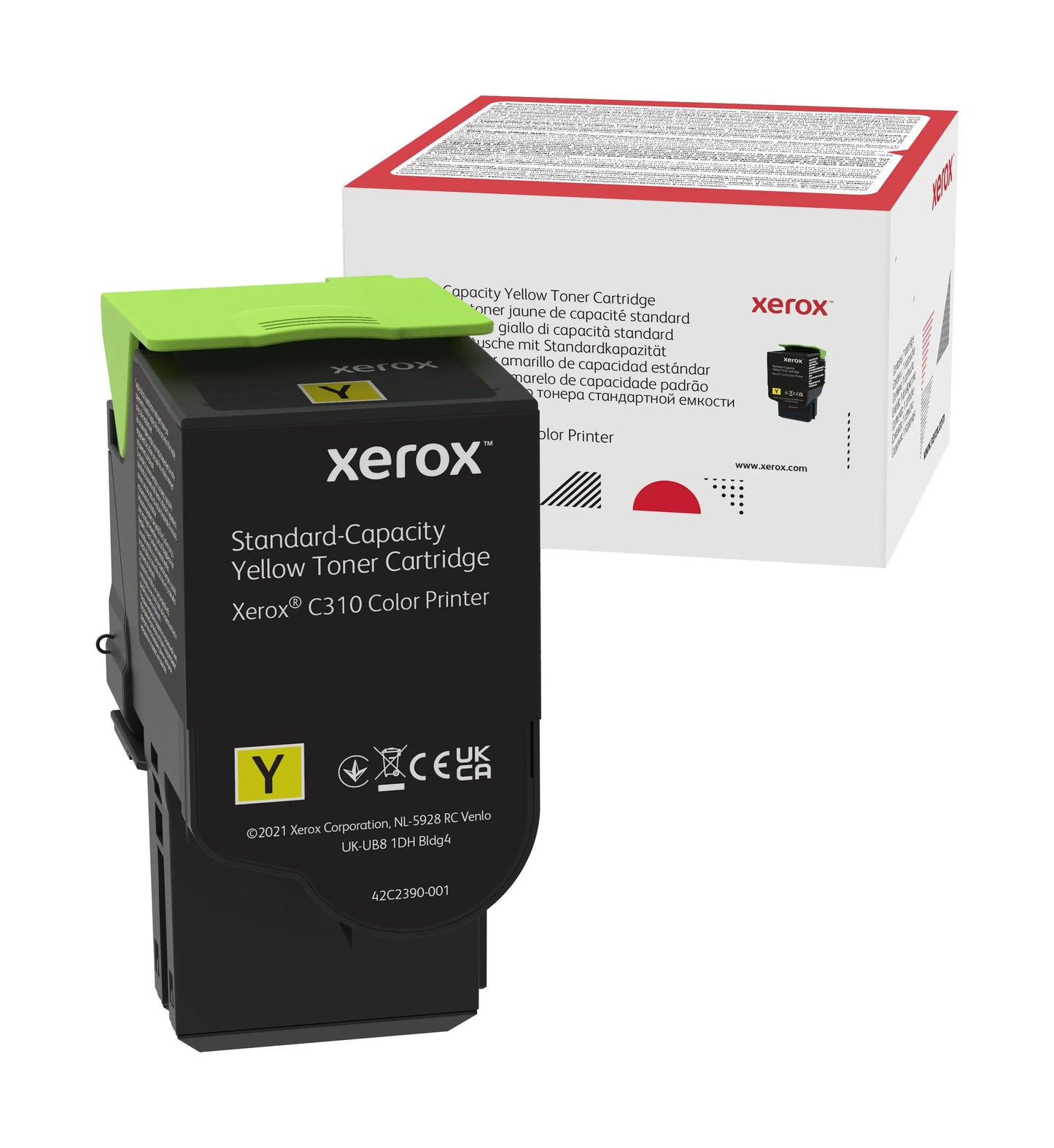 Toner Xerox C310/C315 Amarelo Padrão - Cartucho Original Xerox