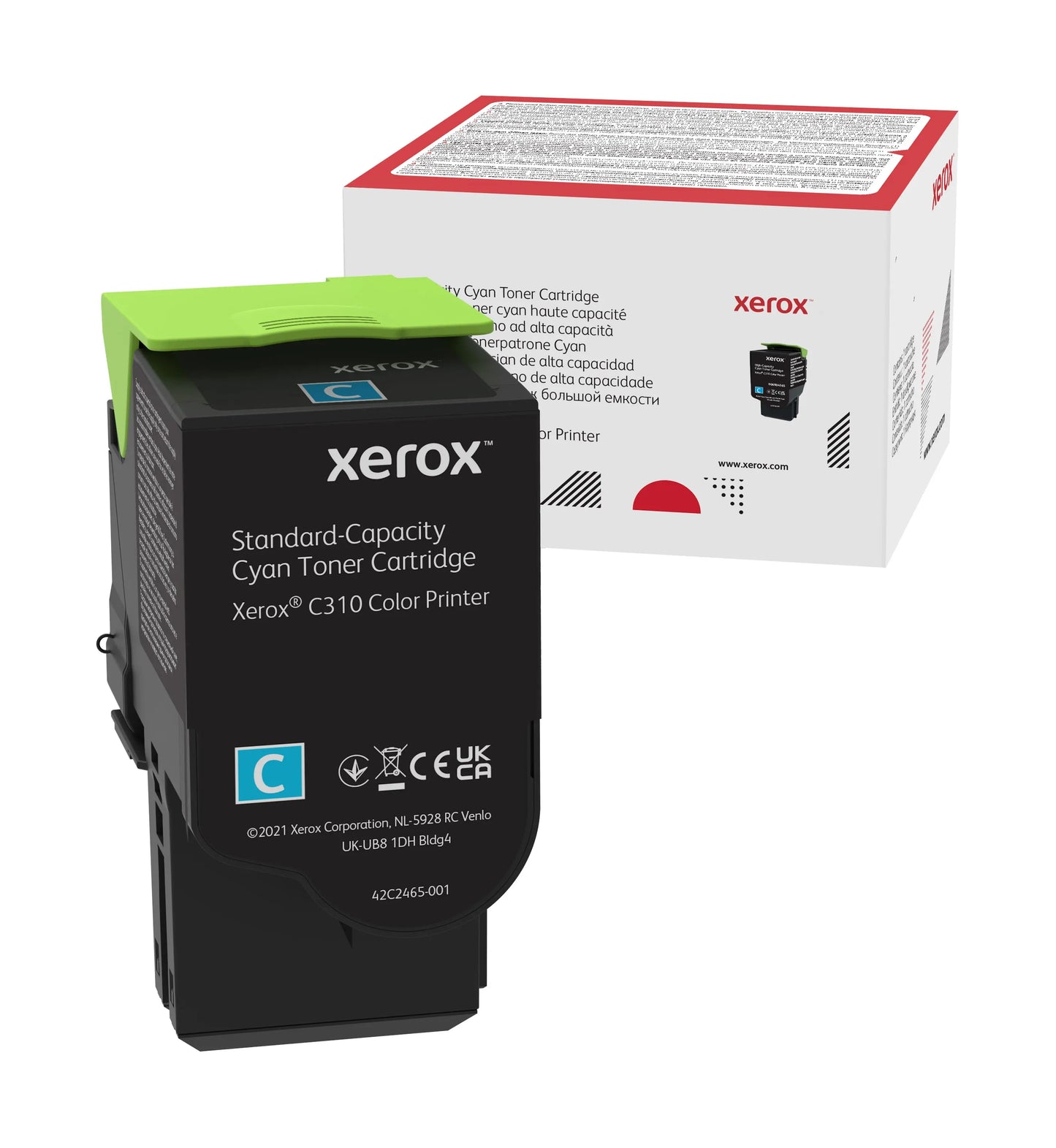 Toner Xerox C310/C315 Cyan - Cartucho Standard de Alta Qualidade Xerox