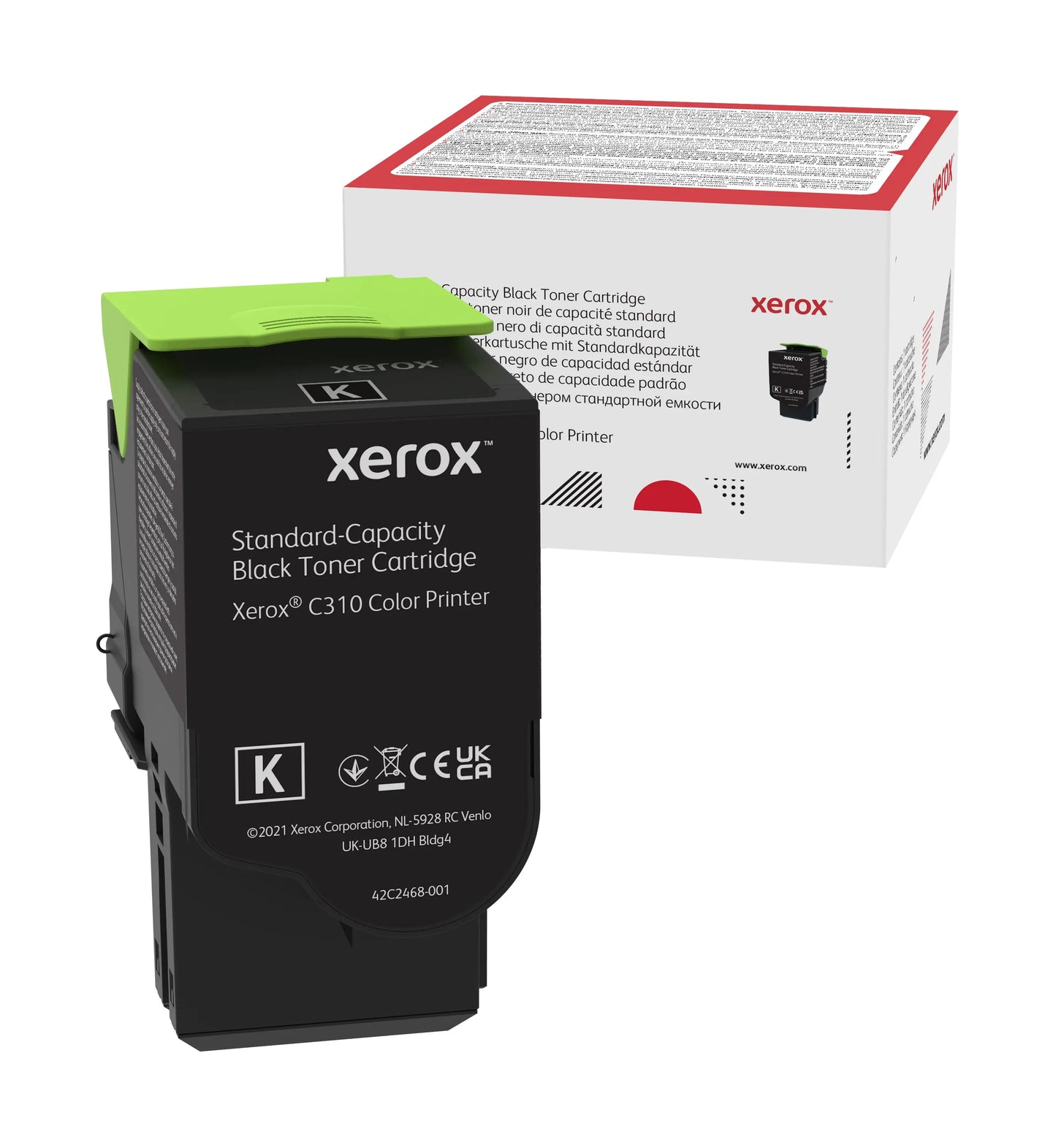 Toner Xerox C310/C315 Preto Standard - Cartucho de Alta Qualidade Xerox