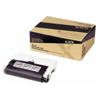 Tambor Xerox 101R00090 original, compatível para 30.000 páginas, mostrador de toner e componentes internos visíveis.