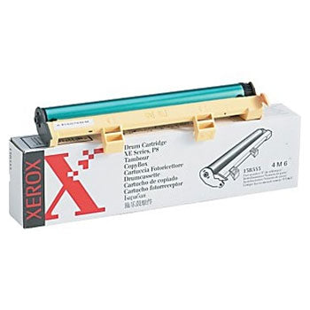 Tambor Xerox 13R553 original compatível para impressoras multifuncionais, com detalhes visíveis na embalagem e componentes.