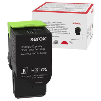 Toner Xerox preto 006R04356 original, para impressora, com capacidade de 3000 páginas, mostrado em embalagem branca.