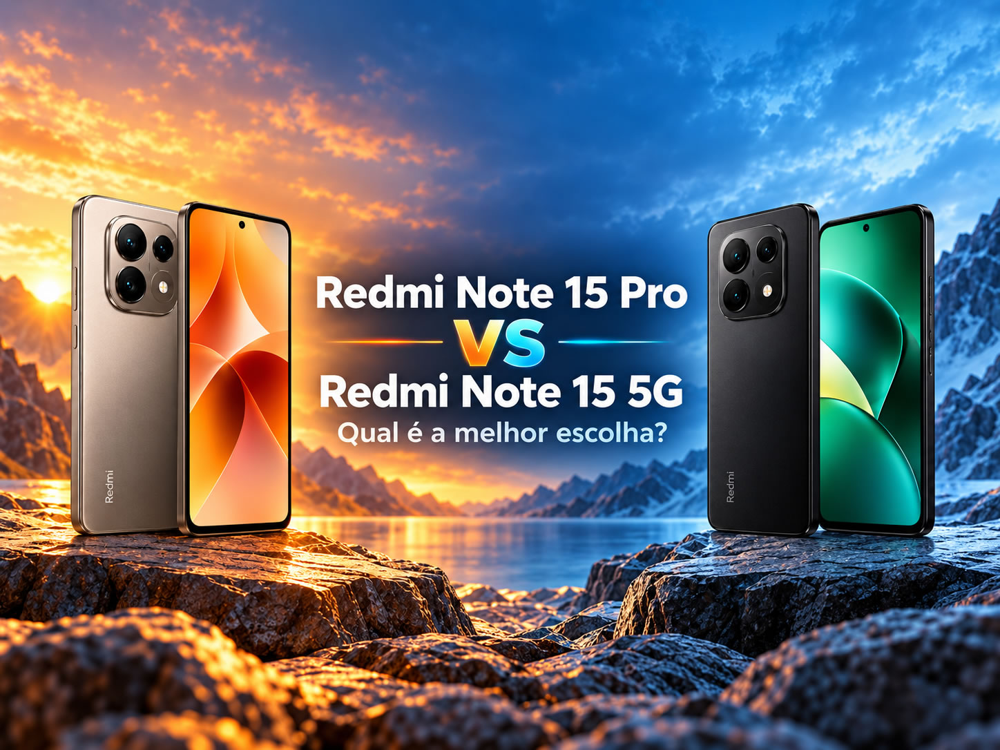 Xiaomi Redmi Note 15 Pro vs Redmi Note 15 5G