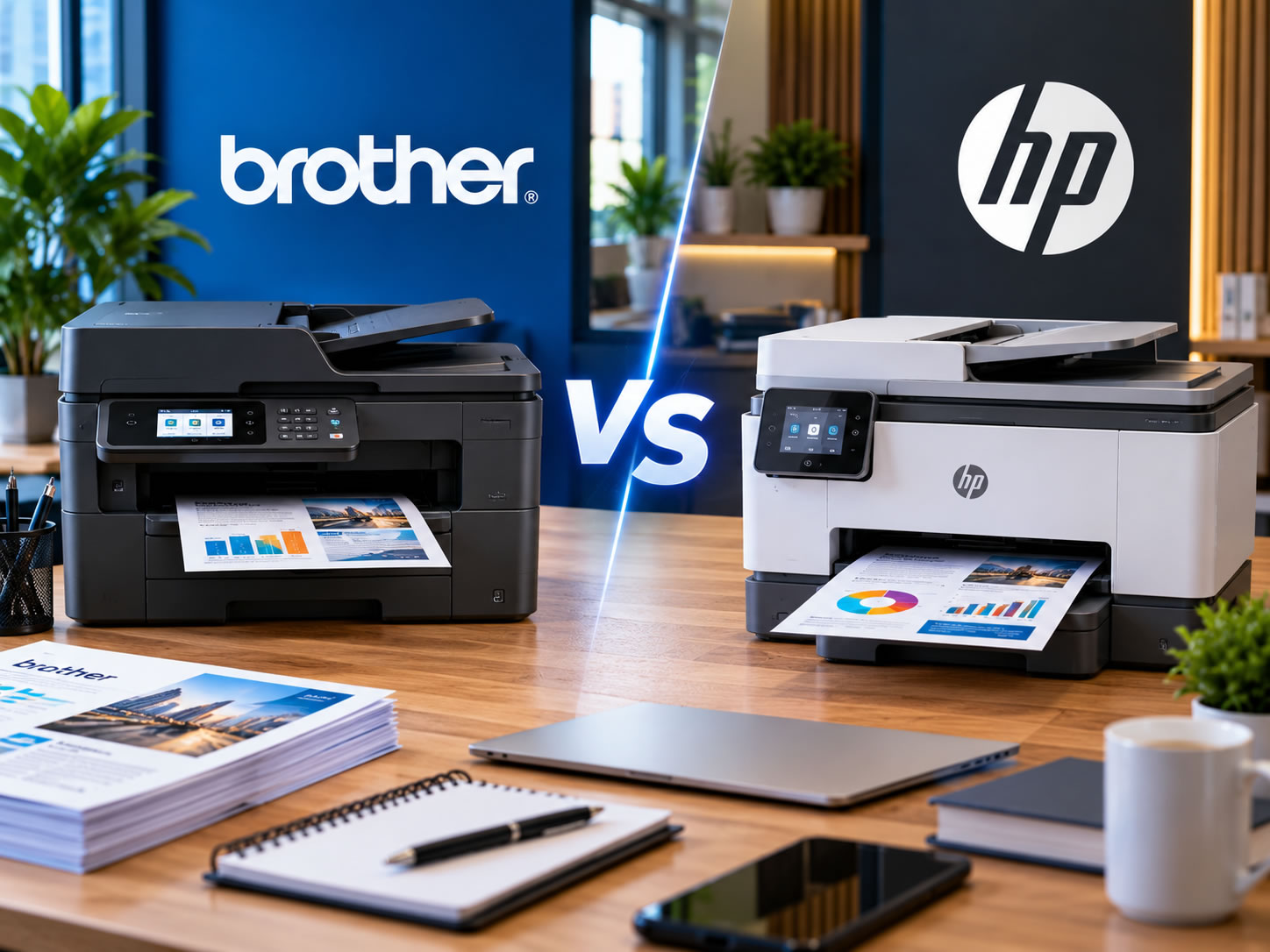 Blog - Brother vs HP: qual marca de impressora escolher?