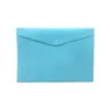 Bolsa Envelope A4 242 com Fecho Velcro Plástico Turquesa | Loja BluePixel