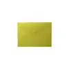Bolsa Envelope A5 25x18cm com Fecho Velcro em Plástico Amarelo | Marca 242