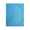 Pasta Plástica A4 com Elásticos Turquesa - Organização e Proteção de Documentos | bluepixel.pt