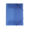 Pasta Plástica A3 com 3 Abas Azul | Organização de Documentos | bluepixel.pt