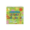 Bloco de Atividades Ambarscience Letras e Números | Brinquedo Educativo para Crianças