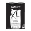 Bloco Espiralado Canson XL Dessin Noir A4 150g - 40 folhas para desenhos e esboços | bluepixel.pt