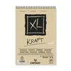 Bloco Espiralado Canson XL Kraft A5 90g 40 folhas | Material de Desenho de Alta Qualidade