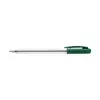Esferográfica Tratto Ball Point Verde 1mm - Marca 458 | Pack de 50 unidades | Loja BluePixel