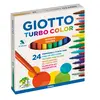 Marcador Feltro Giotto Turbo Color 24 Cores | Material Escolar na bluepixel.pt