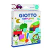 Conjunto Plasticina 12 Cores Giotto Patplume - 23 Peças para Criatividade Infantil | bluepixel.pt