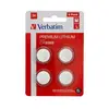 Pilhas CR2032 Lithium 3V 220mAh Verbatim 49533 - Pack 4 | Loja BluePixel