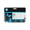 Tinteiro HP 738 Azul 498N5A - Cartucho de 130ml para Impressoras HP | BluePixel