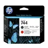 Cabeça de Impressão HP 744 Preto Matte/Vermelho F9J88A | Compatível com Impressoras HP