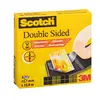 Fita Adesiva Dupla Face Scotch 3M 12,7mm x 22,8m Transparente - Loja BluePixel