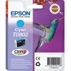 Tinteiro EPSON T0802 Ciano para Stylus Photo - Alta Qualidade e Compatibilidade Garantida