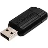 Pen Drive USB-A 2.0 32GB 473 PinStripe Preto | Armazenamento portátil de alta velocidade