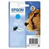 Tinteiro Epson T0712 Ciano - Compatível com Impressoras Epson B40, 110, BX3xx, 600, D120, DX74xx, 84xx, 9400, SX2xx, 4xx5, 5xx, 6xx | Loja BluePixel