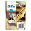 Tinteiro EPSON 16 Ciano para impressoras WF-2010, 251xx, 26xx, 27xx | BluePixel.pt