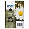 Tinteiro EPSON 18 Preto com Alarme RF para Impressoras XP-30, XP-12, XP-15, XP-22, XP-25 | Marca 35