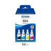 Pack de 4 Cores Epson 1LB 664 EcoTank - Compatível com Impressoras EcoTank | bluepixel.pt