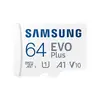 Samsung EVO Plus MicroSDXC 64GB UHS-I U1 - Leitura até 130MB/s com adaptador SD | bluepixel.pt