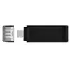 Kingston DataTraveler 70 64GB USB-C 3.2 Gen1 - Armazenamento portátil compacto e rápido