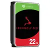 Seagate IronWolf Pro 22TB HDD NAS 3.5'' SATA 6Gb/s 7200rpm 256MB Cache - Ideal para Sistemas RAID e NAS Empresarial