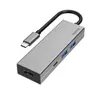 Hub USB 3.1 Type-C HAMA 200107 da marca 237 com 2 USB A, 1 USB Type-C e HDMI - Loja BluePixel
