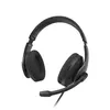 Headset HAMA PC-OFFICE HS-P200 V2 - Auriculares de alta qualidade para trabalho e gaming na bluepixel.pt