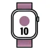 Apple Watch Series 10 GPS + Cellular 46mm Ouro Rosé com Pulseira Plum | Loja BluePixel