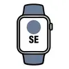 Apple Watch SE GPS 40mm Prateado com Pulseira Denim Sport B | bluepixel.pt