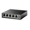 Switch TP-LINK 5Port Gigabit Easy Smart com 4 Portas PoE+ 120W | Loja BluePixel