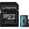 Cartão microSDXC Kingston 128GB Canvas Go Plus Gen4 200MB/s A2 U3 V30 com Adaptador | bluepixel.pt