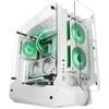 Gabinete MARS GAMING MC-EDGE OPEN AIR ATX com 3 Painéis de Vidro Temperado Branco | bluepixel.pt