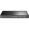 Switch TP-LINK 26-Port 10/100Mbps PoE+ com 2 Portas Gigabit e SFP | bluepixel.pt