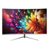 Monitor Gaming 27'' Curvo 200Hz FHD HDR10 FreeSync G-Sync Slim - Marca 519 MARS GAMING MV-27C