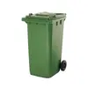 Contentor 240L Polietileno Verde com 2 Rodas e Tampa - Marca 300 | bluepixel.pt