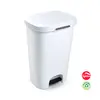 Contentor 50L em Plástico Branco com Pedal - Marca 359 | Loja BluePixel