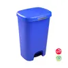 Contentor 50L Plástico Azul com Pedal - Marca 359 | Loja BluePixel