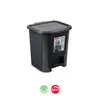 Contentor WC 7,5L com Pedal Cube Preto - Marca 359 | Loja BluePixel