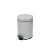 Contentor 03L Metal Aço Revestido com Pedal Branco - Marca 343 | Loja BluePixel