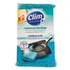 Esfregão Esponja Vitrocerâmica Clim Antibactérias 2un - Limpeza eficiente e segura