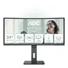 Monitor Profissional Curvo AOC CU34P3CV 34'' WQHD - Ajustável em Altura em Preto | bluepixel.pt