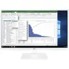 Monitor Profissional LG 24BK55YP-W 23.8'' Full HD, Ajustável em Altura, Branco - Loja BluePixel