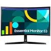 Monitor Curvo Samsung Essential S3 S27D366GAU 27'' Full HD Preto | Loja BluePixel